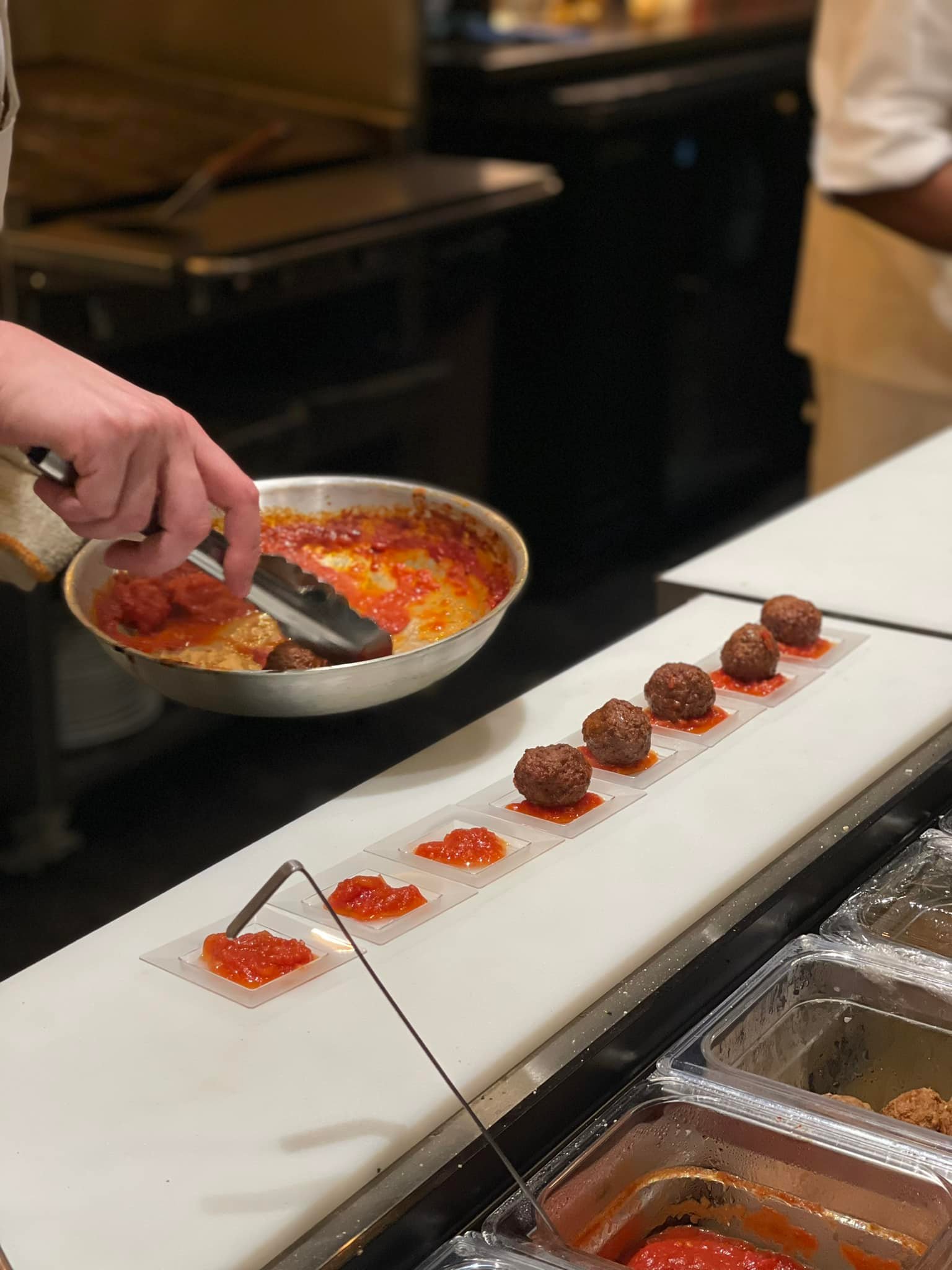 Elle's exquisite culinary presentation and plating artistry